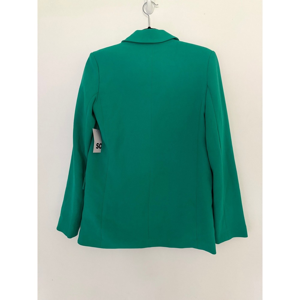 SO Goods for Life Emerald Green Oversized Blazer Jacket XS NWT JG25Z734RS - Picture 6 of 6